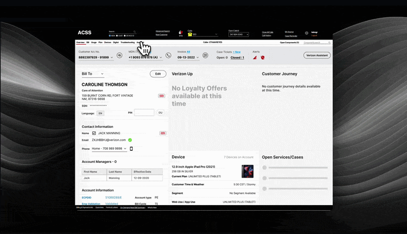 Verizon ACSS case study